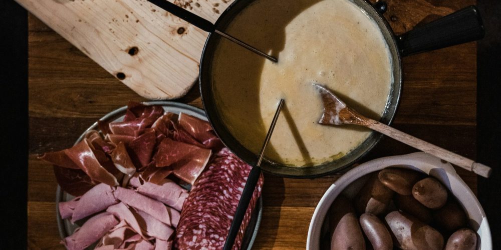 Restaurant du Pont Montreux - menu fondue